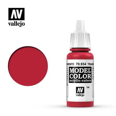 VAL70934 Model Color Transparent Red (17ml) (186)