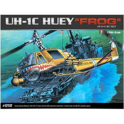 U.S. Army UH-1C "FROG" 1/35 #12112 by Academy