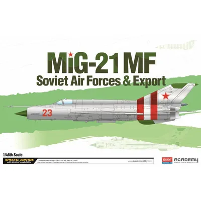 Mig-21 MF "Soviet Air Force & Export" LE 1/48 #12311 by Academy