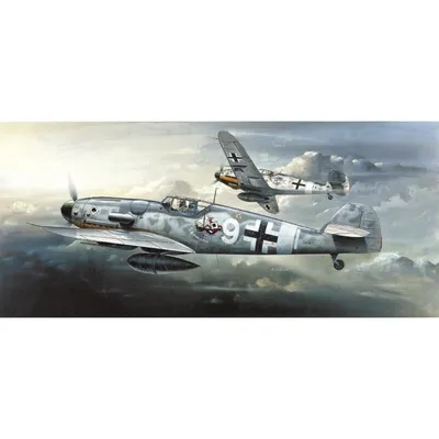 Messerschmitt BF109G-6 1/72 #12467 by Academy