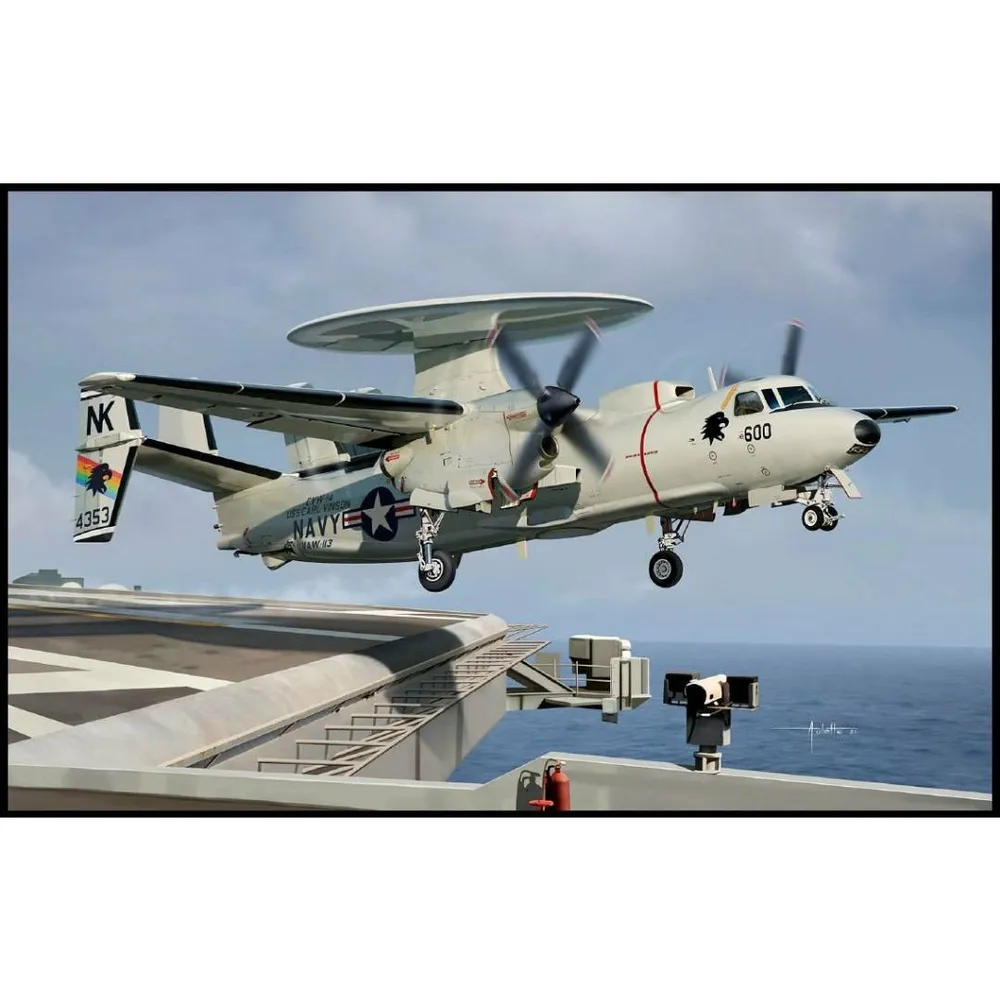 USN E-2C VAW-113 "Black Eagles" 1/144 #12623 by Academy