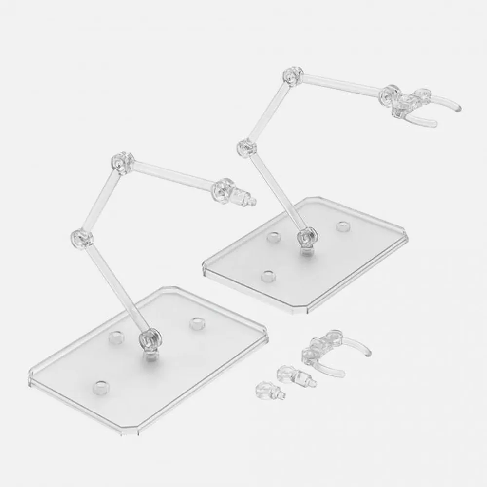 Action Base 6 [Clear] 1/144 Gunpla Stand #5064214 by Bandai