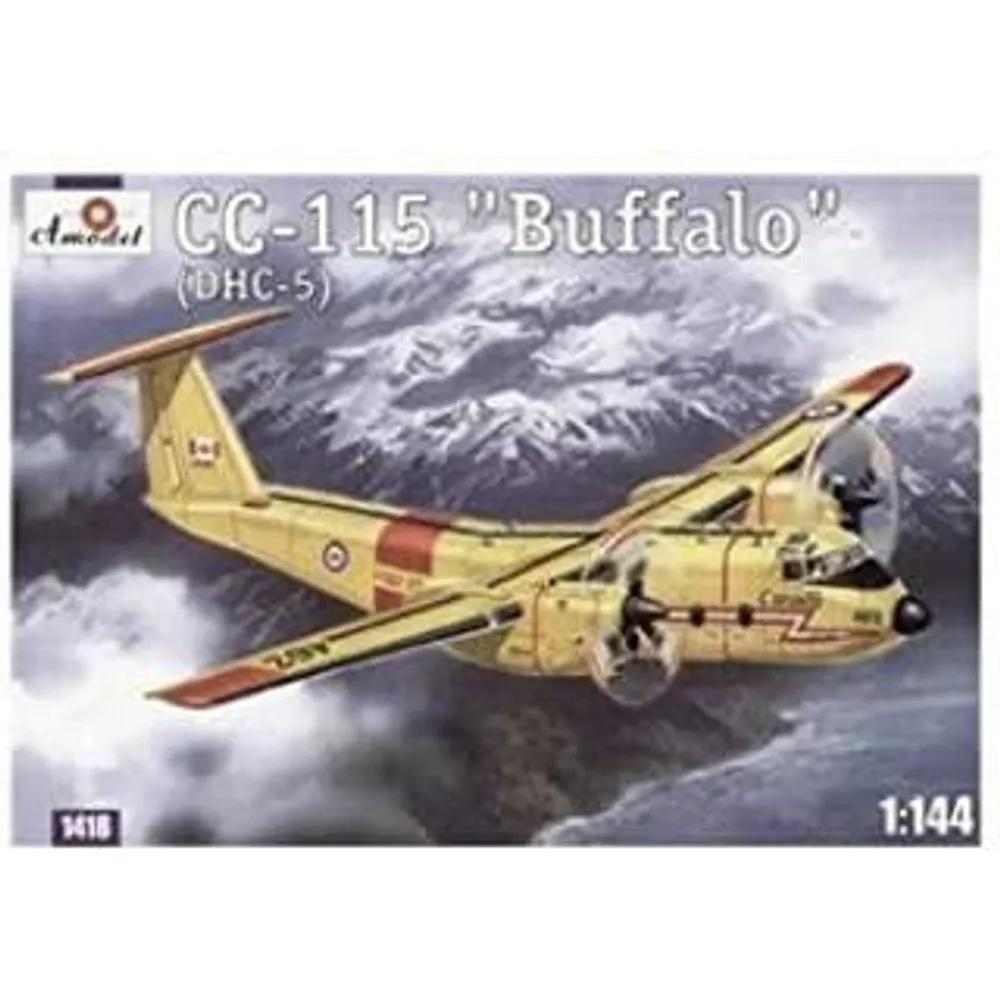 CC115 Buffalo (DHC-5) Canadian AF Transport Aircraft 1/144 by Amodel