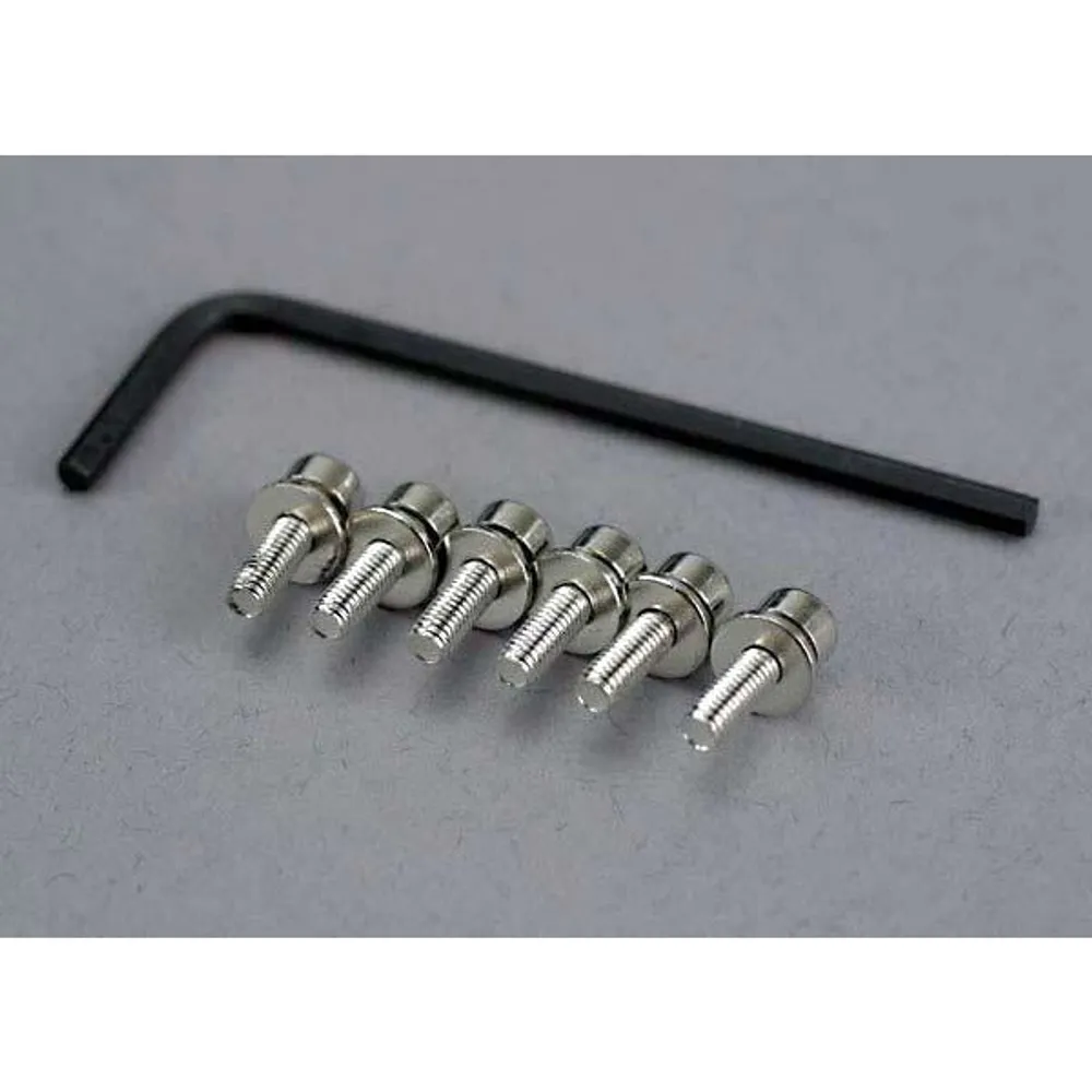 TRA3159 Screws, 3x10mm Caphead machine w/ hex wrench