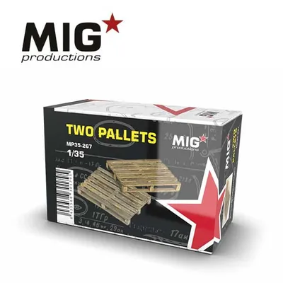 Two Pallets 1/35 by MIG Productions