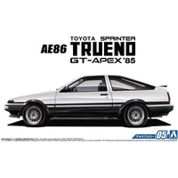 1985 Toyota AE86 Sprinter Trueno GT-Apex 1/24 by Aoshima