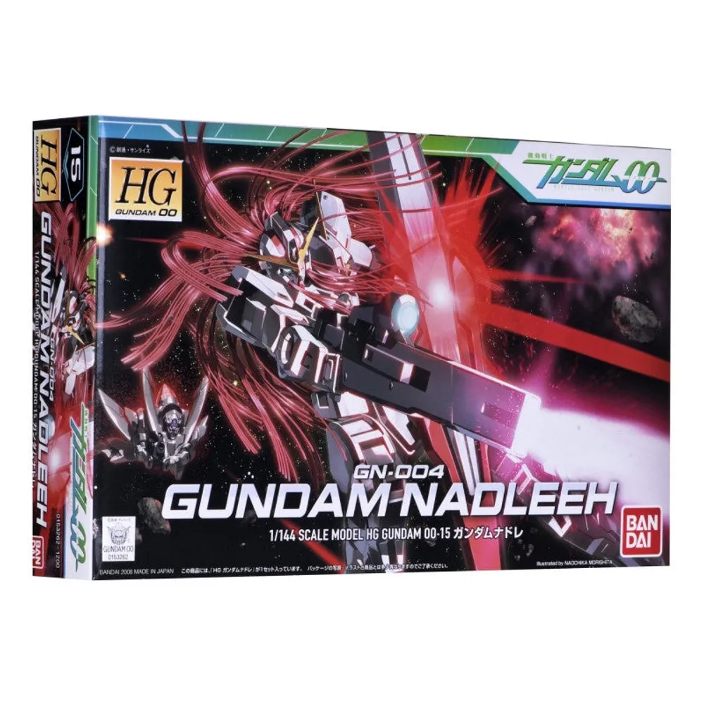 HG 1/144 Gundam 00 #15 GN-004 Gundam Nadleeh #0153262 by Bandai