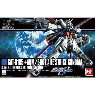 HGCE 1/144 #171 GAT-X105	Aile Strike Gundam #5058779 by Bandai