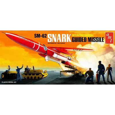 Snark Missile Model Kit (Level 2) 1/48 #1250 by AMT