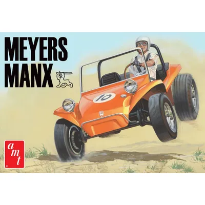 Meyers Manx Dune Buggy - Original Art 1/25 Model Car Kit #1320 by AMT