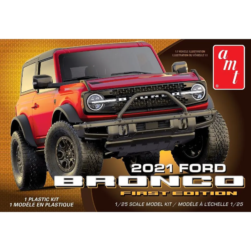 2021 Ford Bronco 1st Edition 1/25 #1343 by AMT