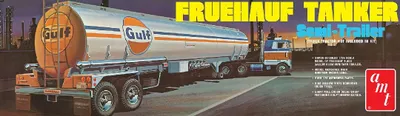 Fruehauf Tanker Gulf 1/25 #1354 by AMT