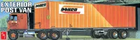 40' Fruehauf Exterior Post Trailer Dohrn 1/25 #1357 by AMT