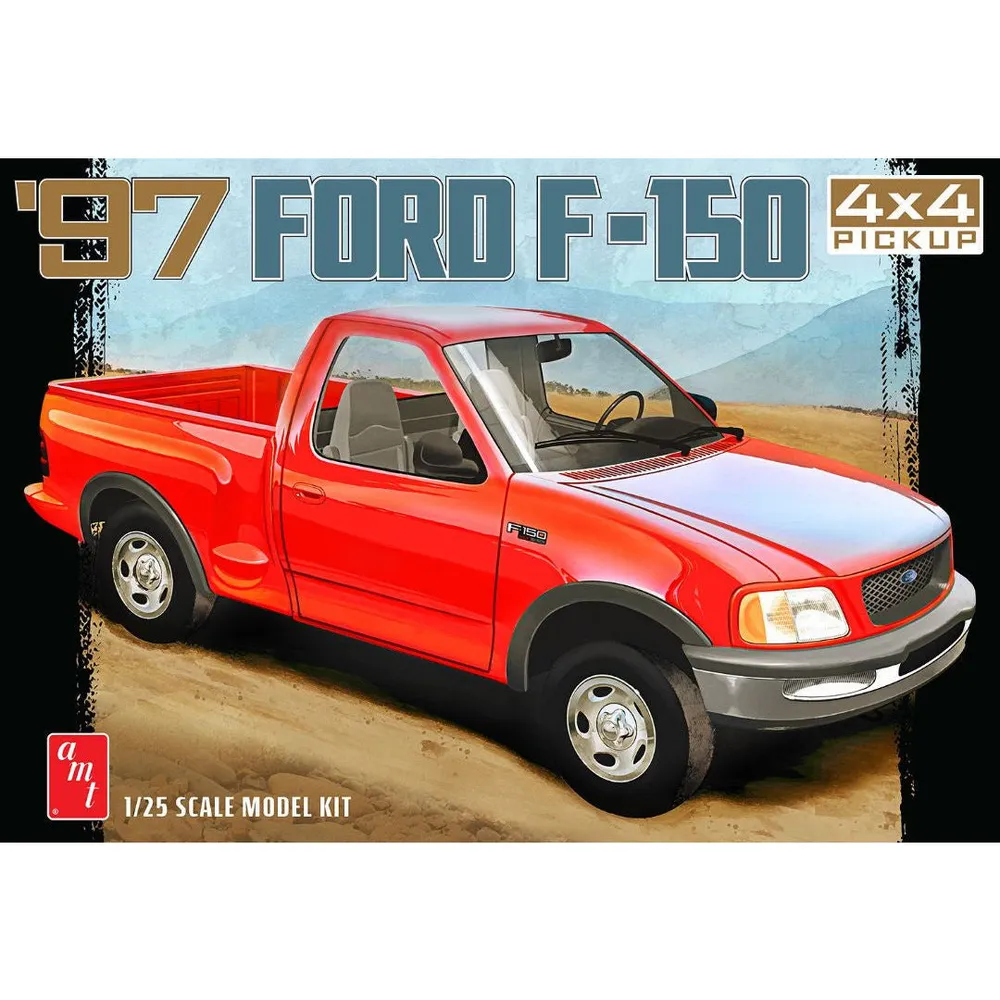 1997 Ford F-150 4x4 Pickup 1/25 #1367 by AMT