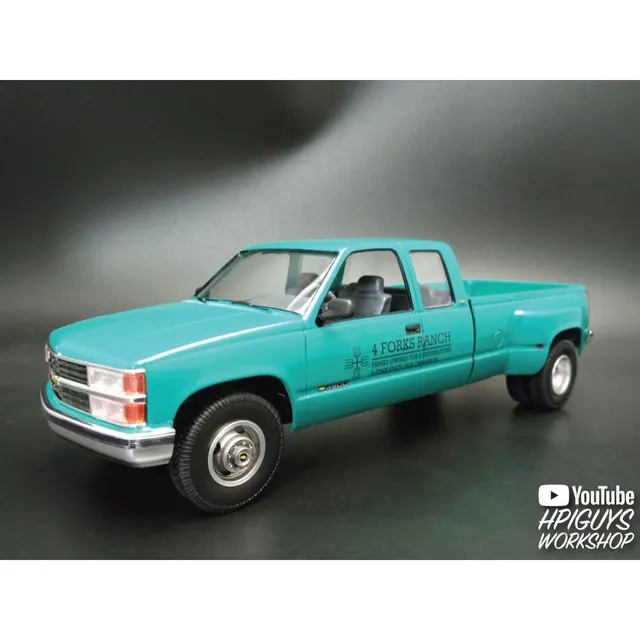 AMT 1996 Chevrolet C-3500 Dually Pickup Easy Build 1/25 #1409 by 