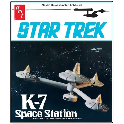K-7 Space Station 1/7600 Star Trek Model Kit #1415 by AMT