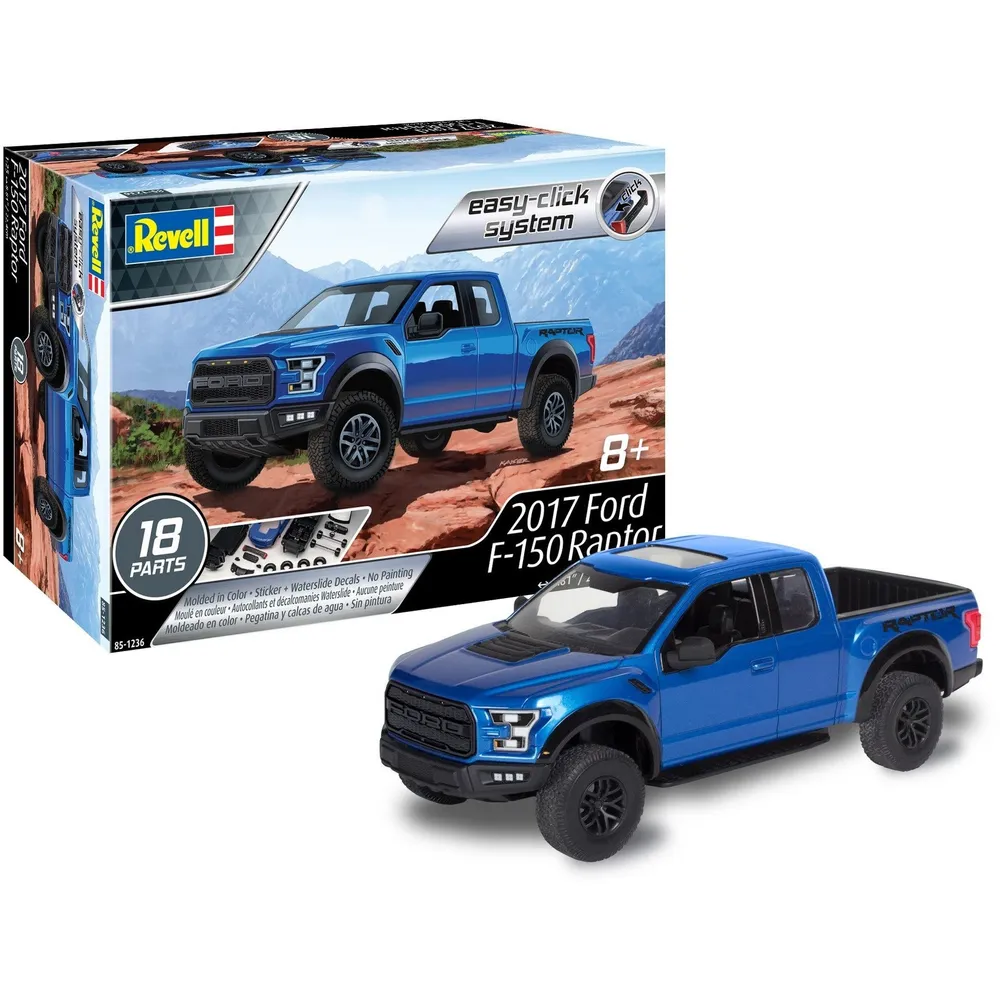 Ford F-150 Raptor 1/24 Snap Together Model Car Kit #1236 by Revell