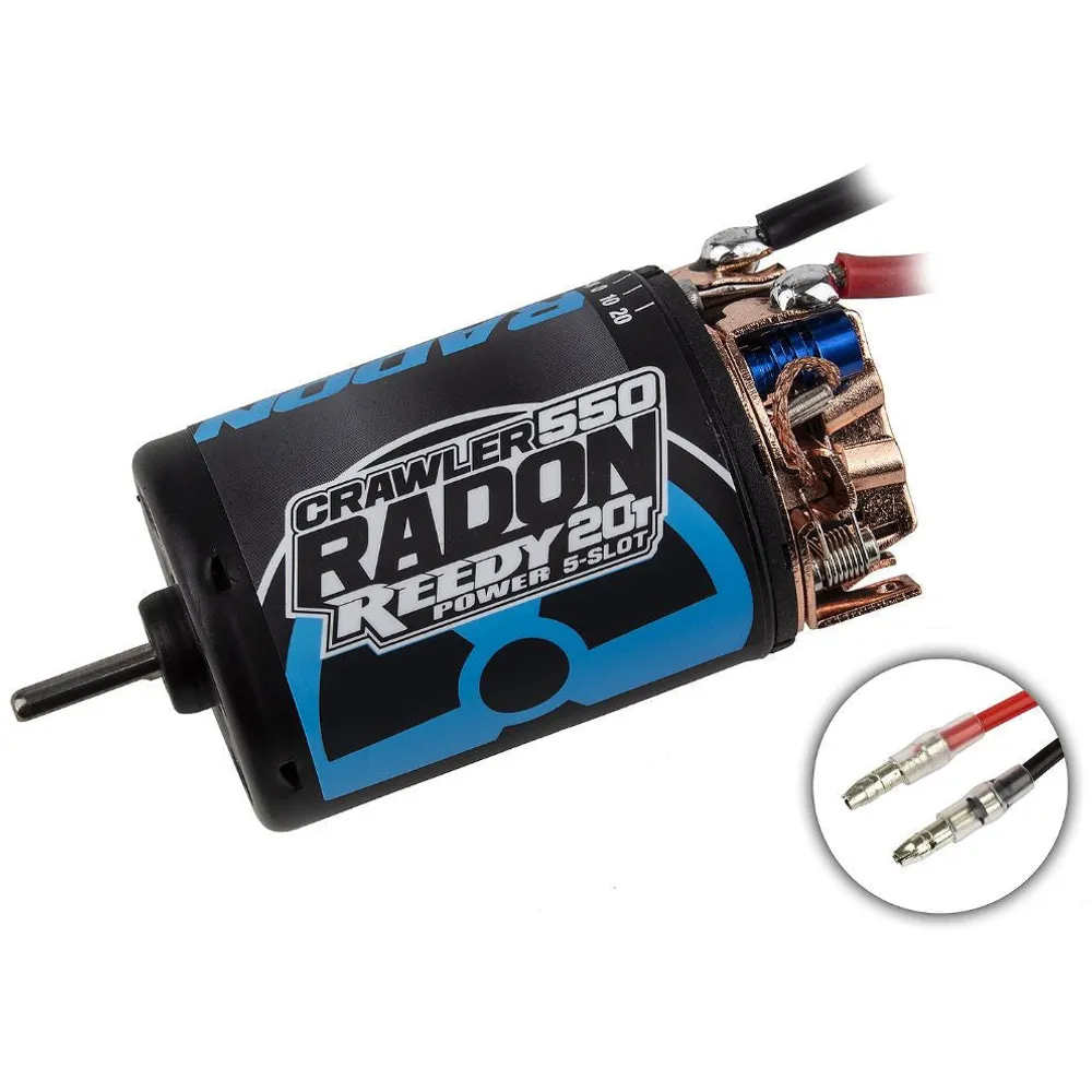 Reedy Radon 2 550 Crawler 5-Slot Brushed Motor (20T)