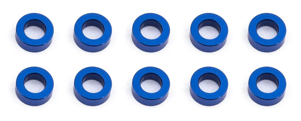 Team Associated 5.5x2.0mm Blue Aluminum Ballstud Washers - ASC31383