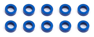 Team Associated 5.5x2.0mm Blue Aluminum Ballstud Washers - ASC31383