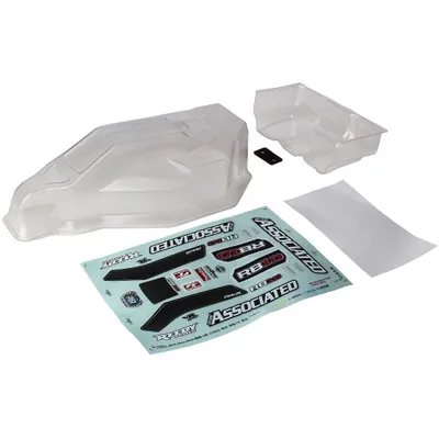 Team Associated RB10 RTR Body & Wing Set (Clear)