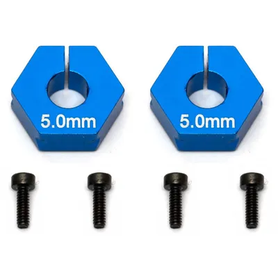 Team Associated 5.0mm Aluminum Factory Team Clamping Rear Hex (2)