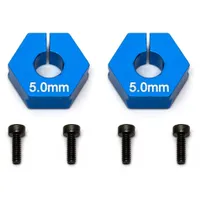 Team Associated 5.0mm Aluminum Factory Team Clamping Rear Hex (2)