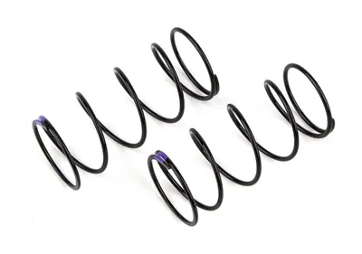 Team Associated 13mm Front Shock Spring (Purple/4.6lbs) (44mm) - ASC91946