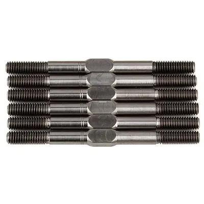 Team Associated Factory Team RC10B6.4/B6.4D 3.5mm Titanium Turnbuckle Set (6) ASC92360