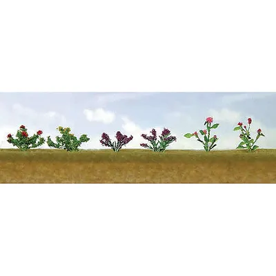 JTT Scenery Products Assorted Flower Plants: Set #1 (12pc) #95557