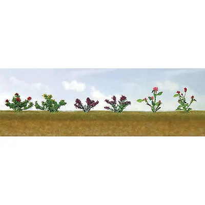 JTT Scenery Products Assorted Flower Plants: Set #1 (10pc) #95558