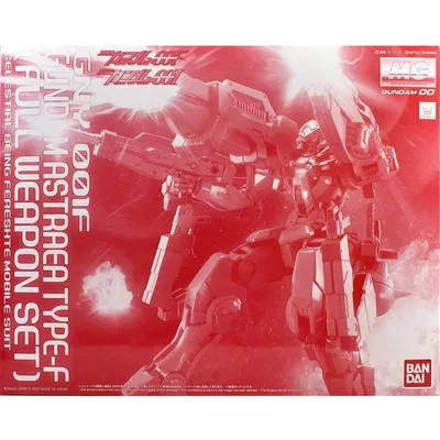 MG 1/100 GNY-001F Gundam Astraea Type-F (Full Weapon Set) #5061862 by Bandai