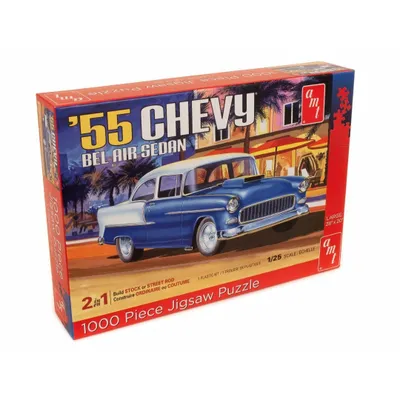 AMT 1955 Chevy Bel Air Sedan Jigsaw Puzzle (1000pc)