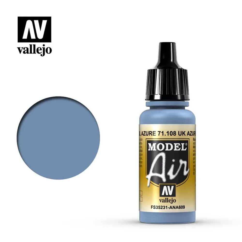 Vallejo Model Air 71.108 UK Azure 17mL