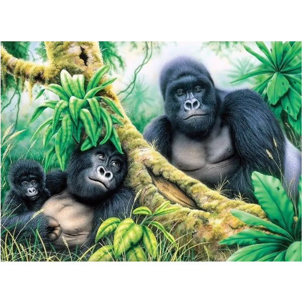 Royal & Langnickel Paint by Numbers Mountain Gorillas