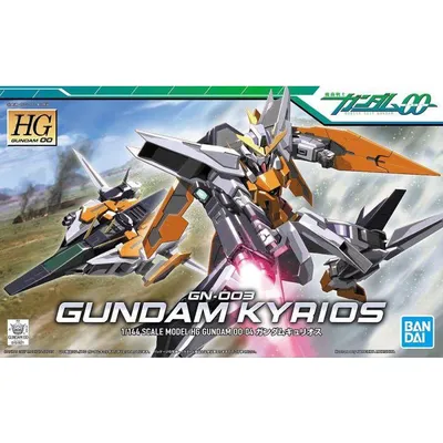 HG 1/144 Gundam 00 #04 GN-003 Gundam Kyrios #5057928 by Bandai