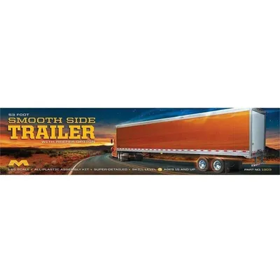 53' Smoothside Trailer 1/25 by Moebius