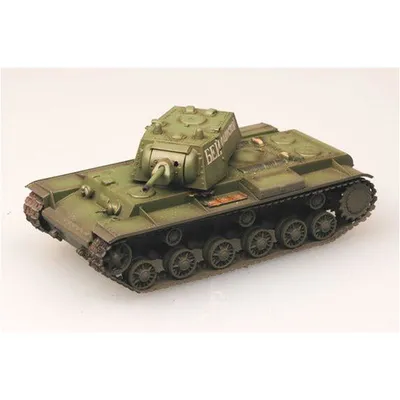 Easy Model Armour  Russian KV-1 1941 Green Color 1/72 #36276