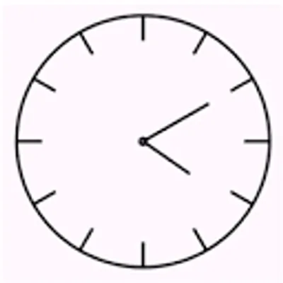 Clock Face Hour Markings 3/4" Gold Set of 12