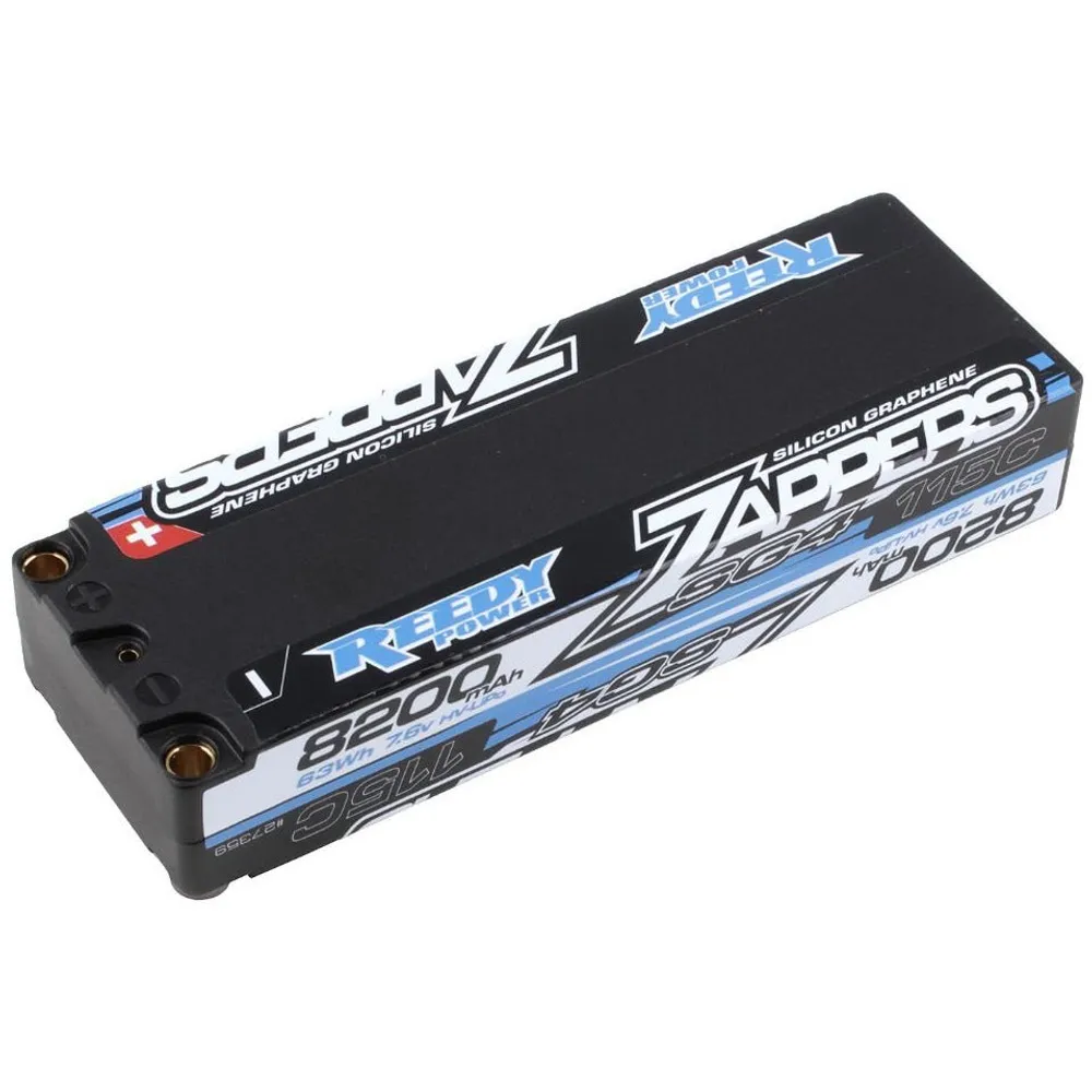 Reedy Zappers SG4 8200mAh 115C 7.6V Stick 139x47x25.1mm HV Competition Lipo