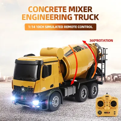 1/14 HuiNa RC Concrete Mixer 10 Channel 2.4G RTR