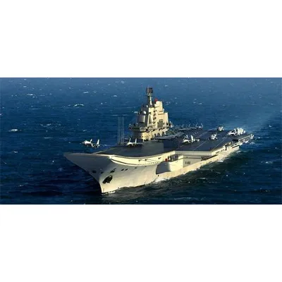 PLA Navy Aircraft Carrier 1/700 Model Ship Kit #6703 by Trumpeter