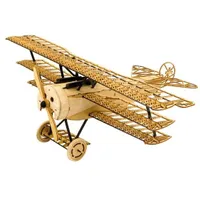 Fokker-DR1 1/18 Wooden Model