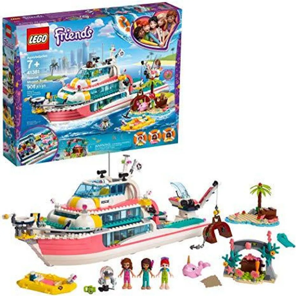 Lego Friends: Rescue Mission Boat 41381