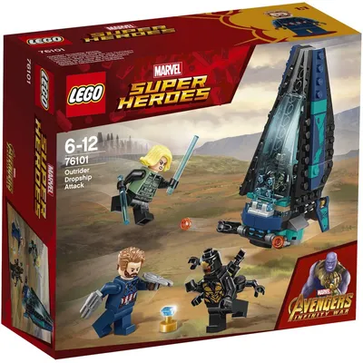 Lego Marvel Super Heroes: Outrider Dropship Attack 76101