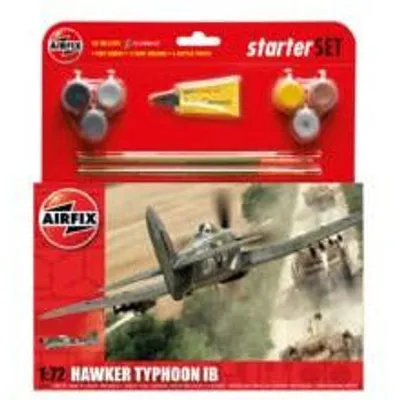 Hawker Typhoon Starter Set 1/72 by Airfix