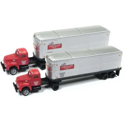 IH R190 Tractor Trailer Set Strickland (2) [N] #51176 by Mini Metals