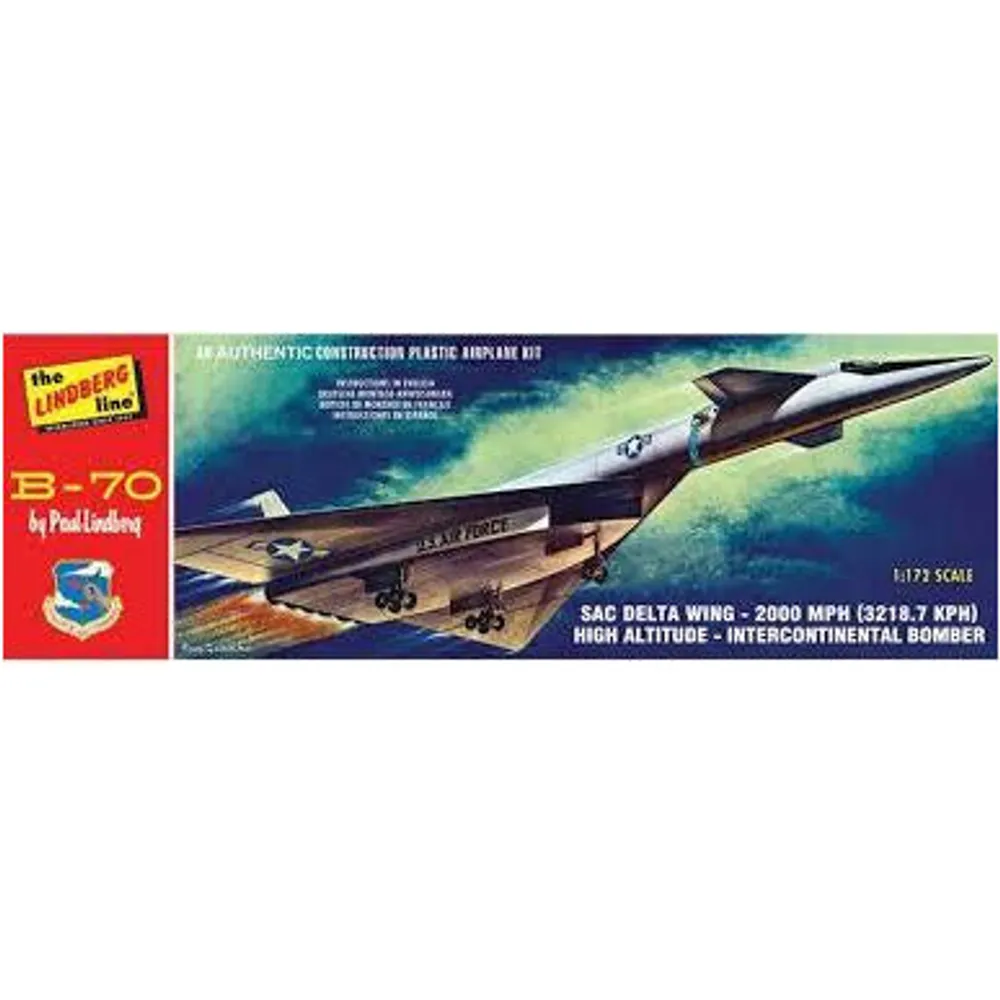 B-70 Bomber 1/172 #HL413 by Lindberg