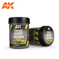 AK-8017 Terrains Muddy Ground - 250ml (Acrylic)