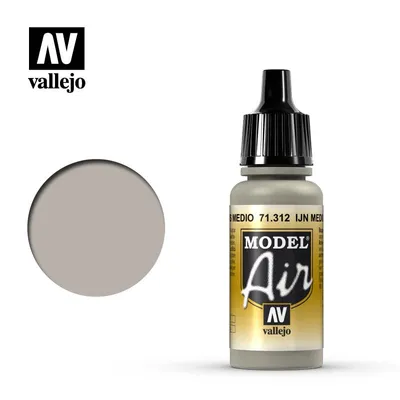 Vallejo Model Air 71.312 IJN Medium Grey 17mL